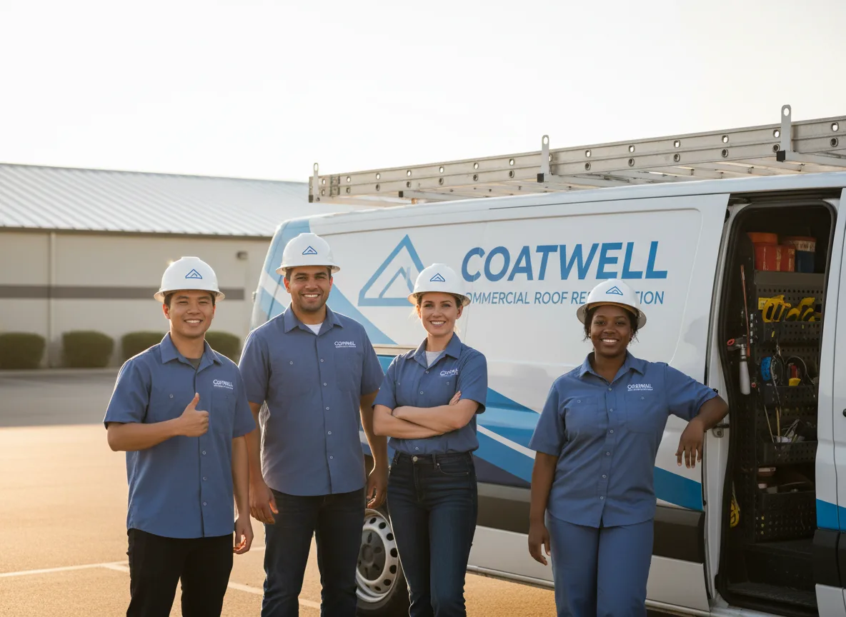 Commercial roof coating company in Scenic, SD
